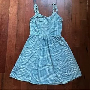 new look dresses blue New Look Mini Dress (Size L) – VintageFolk main image 0